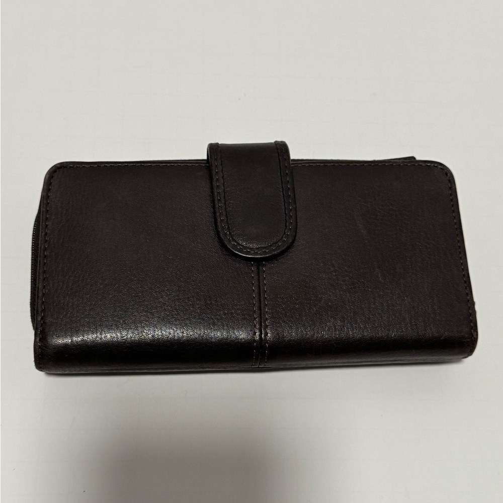 Vintage BUXTON Brown Leather